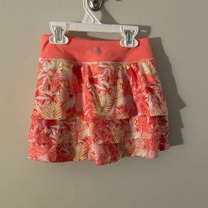 Zelos Girls Skort and matching tank. Size M. Good condition.